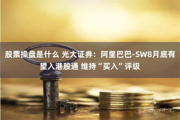 股票操盘是什么 光大证券：阿里巴巴-SW8月底有望入港股通 维持“买入”评级